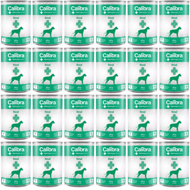 Влажный корм для собак CALIBRA Veterinary Diets Renal Chicken - 24 x 400 г