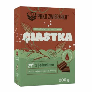 Лакомство для собак PET PACK «Олень», зеленый чай — 200 г