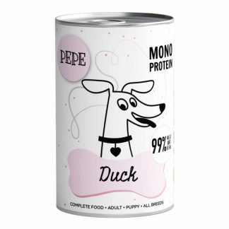 PET PAKA Pepe Duck Mono - влажный корм для собак - 400г