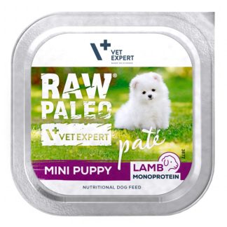 VETEXPERT Raw Paleo Pâte Mini Puppy Lamb Mono - влажный корм для собак - 150 г