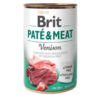 BRIT Паштет с мясом и дичью - влажный корм для собак - 400 г