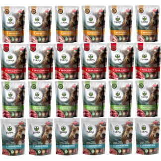 Влажный корм для собак TURNA MIX с различными вкусами – 24 x 500 г