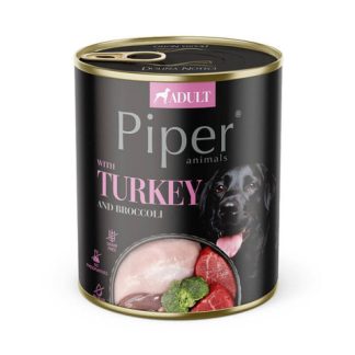 DOLINA NOTECI Piper с индейкой и брокколи - влажный корм для собак - 800 г