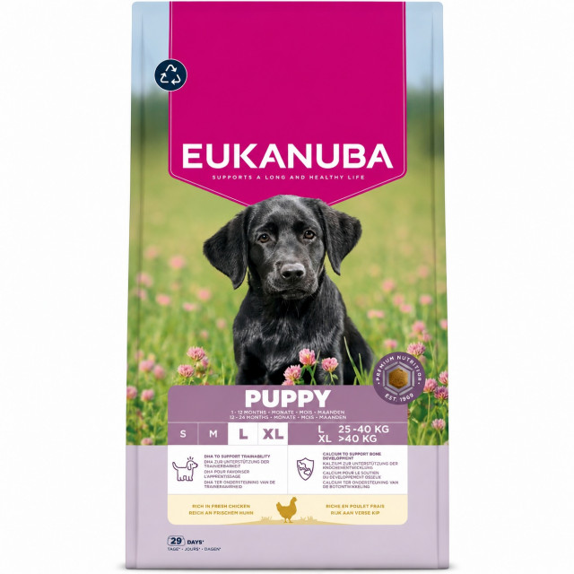 EUKANUBA Premium Nutrition Puppy Large & Giant Breed Chicken - сухой корм для щенков, 18 кг