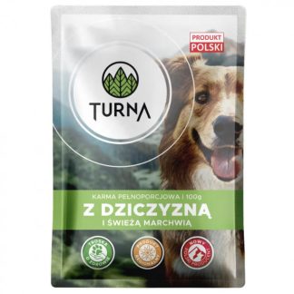TURNA с дичью – влажный корм для собак – 100 г