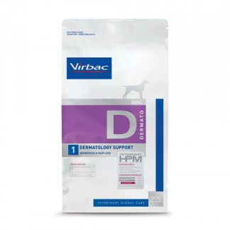 VIRBAC Dermatology Support D1 Skin and Coat - Сухой корм для собак - 7 кг