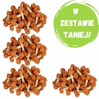Куриные кубики PETITTO - лакомство для собак - 4 x 500 г