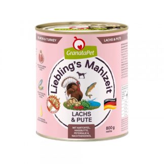 GRANATAPET Liebling's Mahlzeit Лосось с индейкой - влажный корм для собак - 800г