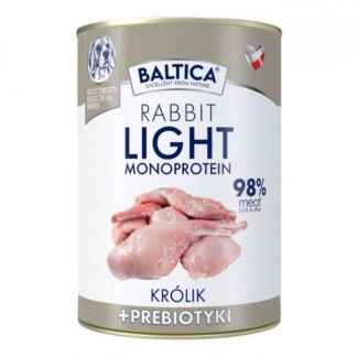 Влажный корм для кроликов BALTICA Nutraceutic Mono Light с пребиотиками - 400 г