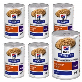 Влажный корм для собак HILL'S Prescription Diet Urinary Care Original u/d - 6 x 370 г
