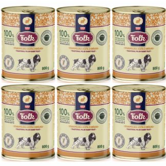 Влажный корм для собак FOLK Old Polish rabbit feast - 6 x 800 г