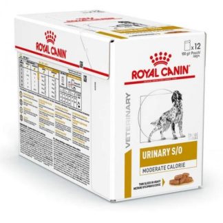 Влажный корм для собак ROYAL CANIN Dog Urinary S/O умеренного содержания калорий - 12 x 100 г