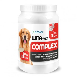 EUROWET Wita-Vet Complex 3.2g - добавка для собак - 30 таблеток