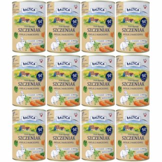 Влажный корм для щенков BALTICA Flavors of the Regions Mono Rabbit with Carrot - 12 x 400 г