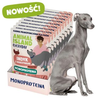 Влажный корм для собак ANIMAL ISLAND Everyday Monoprotein Turkey - 9 x 300 г