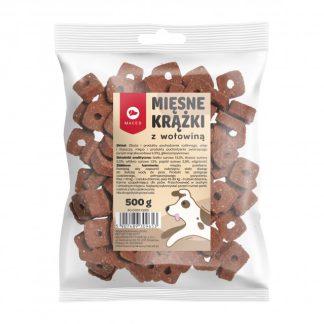 Лакомство для собак: мясные кольца с говядиной и фаршем, 500 г.