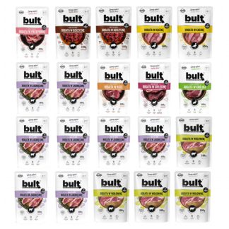 Влажный корм для собак BULT Rich Meat Mix с 8 вкусами - 20 x 500 г
