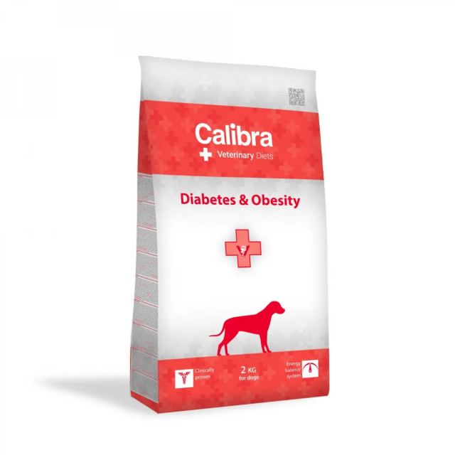 CALIBRA VD — сухой корм для собак от диабета и ожирения — 2 кг