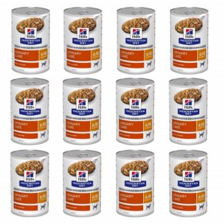 Влажный корм для собак HILL'S Prescription Diet Urinary Care c/d Canine - 12 x 370 г