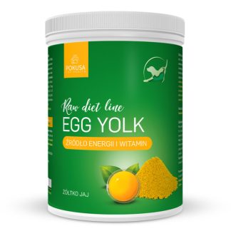 POKUSA Яичный желток RawDietLine - яичный желток для собак и кошек - 800 г