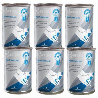 Влажный корм для собак и кошек TROVET Unique Protein UPL с ягненком - 6 x 400 г