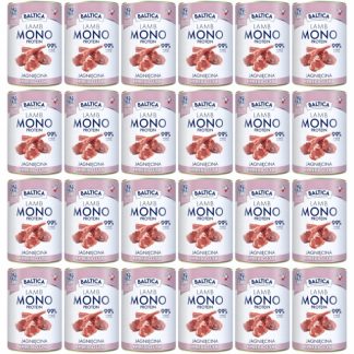 Влажный корм для собак BALTICA Nutraceutic Monoprotein Lamb с пребиотиками - 24 x 400 г
