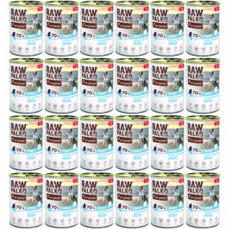 VETEXPERT Raw Paleo Cod Light Mono - влажный корм для собак - 24 x 400 г