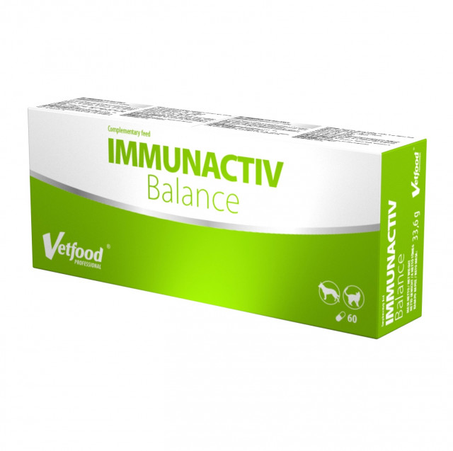 VETFOOD Immunactiv Balance - добавки для собак и кошек - 60 шт.