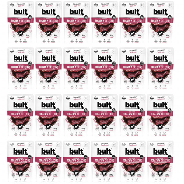 BULT — влажный корм для собак с высоким содержанием телятины — 24 x 500 г