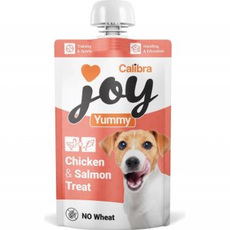 Лакомство для собак CALIBRA Joy Dog Yummy Chicken & Salmon - 100 г