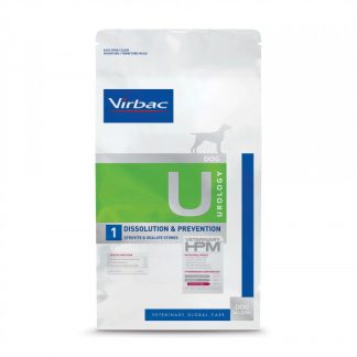 Сухой корм для собак VIRBAC Urology U1 от мочекаменной болезни - 12 кг