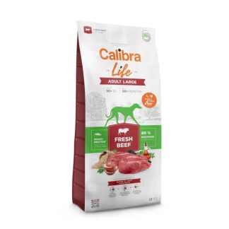 CALIBRA Life Adult Large Fresh Beef - сухой корм для собак - 12 кг