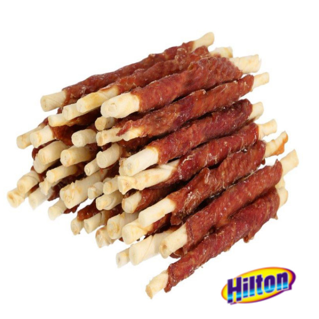 Лакомства для собак HILTON Duck Wrapped Sticks - 500 г
