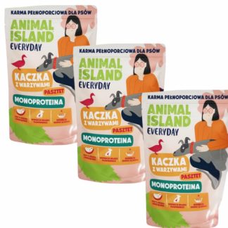 Влажный корм для собак ANIMAL ISLAND Everyday Monoprotein Duck - 3 x 300 г