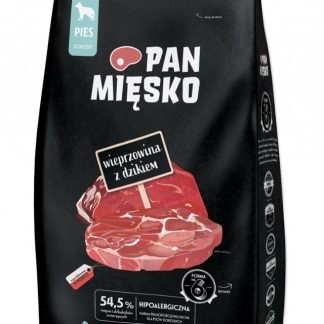 PAN MĘSKO Свинина с мясом дикого кабана XL - сухой корм для собак - 20 кг