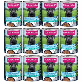Влажный корм для собак EUKANUBA Life Care с форелью и сладким картофелем - 12 x 400 г
