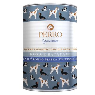 PERRO Gourmet Goat with Sweet Potatoes Mono - влажный корм для собак - 400 г