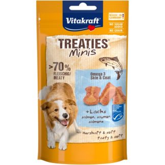 Лакомство для собак VITAKRAFT Treaties Minis со вкусом лосося - 48 г