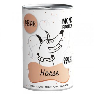 PET PAKA Pepe Konina Mono - влажный корм для собак - 400г