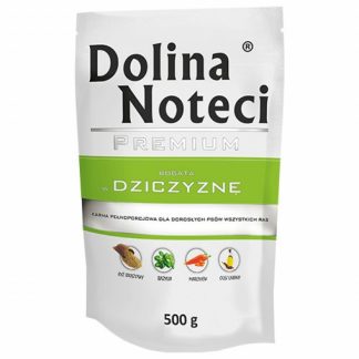 DOLINA NOTECI Премиальный влажный корм для собак с высоким содержанием дичи - 500 г