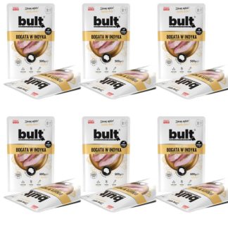 Влажный корм для собак BULT Meatloaf с большим содержанием индейки - 6 x 500 г