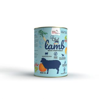 SYTA MICHA Chef Junior Mono Lamb with vegetables - влажный корм для собак - 400 г