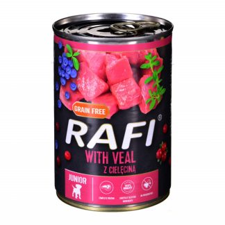 DOLINA NOTECI Rafi junior с телятиной - влажный корм для щенков - 400 г