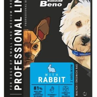 Влажный корм для собак CERTECH SUPER BENO Professional Line для взрослых кроликов мелких и средних пород - 100 г
