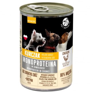 Влажный корм для собак PET REPUBLIC Mono Chicken - 400 г
