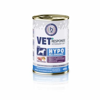 Влажный корм для собак VET RESPONSE гипоаллергенный, моно-свинина - 400 г