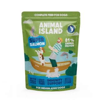 Сухой корм для собак Animal Island Salmon - 1 кг