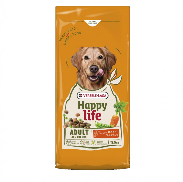 VERSELE-LAGA Happy life Beef - сухой корм для собак - 12,5 кг
