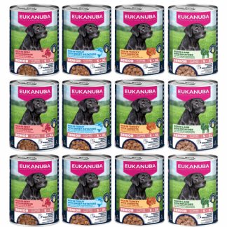 Влажный корм для собак EUKANUBA Life Care Senior Mix of flavors - 12 x 400 г