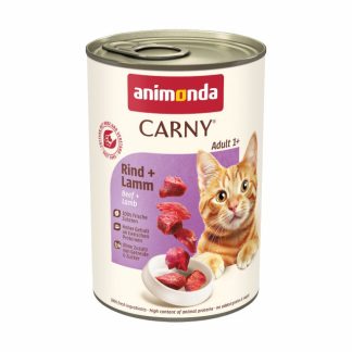 ANIMONDA Carny Adult Говядина и ягненок - влажный корм для кошек - 400 г